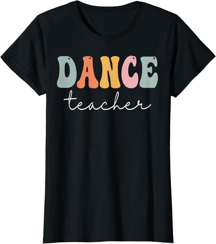 [100% Cotton]Dance Teacher Retro Groovy Vintage Happy First Day Of School T-Shirt Hoodie, Sweatshirt | HypeCrazeTee.com