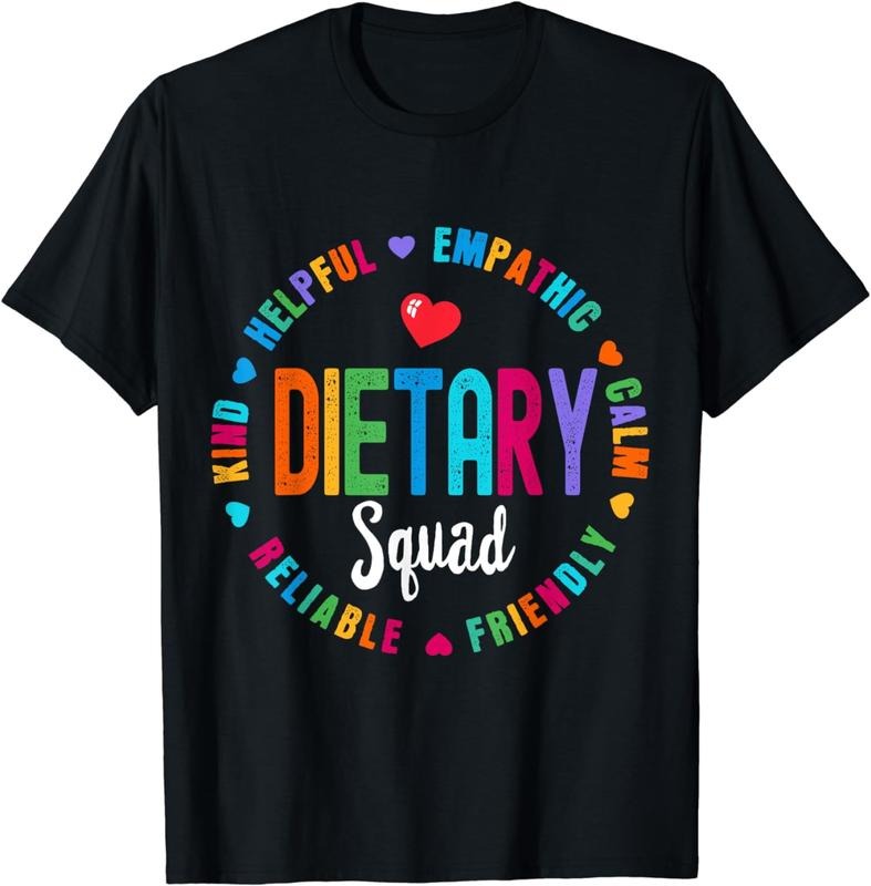 [100% Cotton]Dietary SQUAD Appreciation Week healthcare Dietitian Squad T-Shirt Hoodie, Sweatshirt | HypeCrazeTee.com