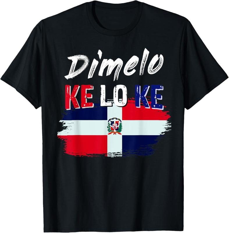 100% Cotton Dimelo Ke Lo Ke Dominican Republic Flag T-Shirt Hoodie, Sweatshirt | HypeCrazeTee.com