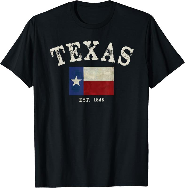 100% Cotton Distressed Texas State Flag T-Shirts, Hoodie, Sweatshirt