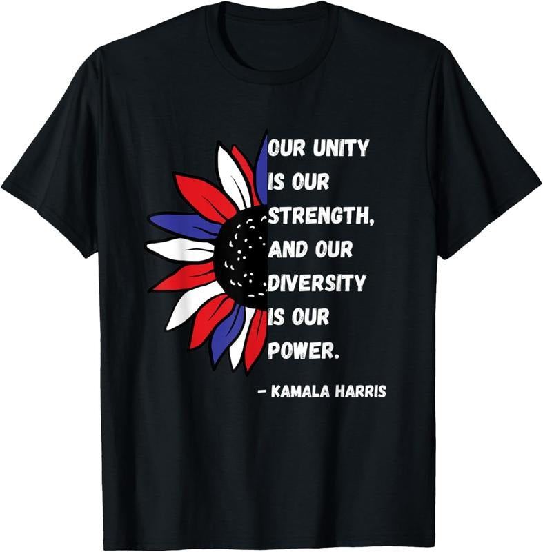 [100% Cotton]Diversity Is Our Power Kamala Harris Quote Inauguration 2021 T-Shirt Hoodie, Sweatshirt | HypeCrazeTee.com