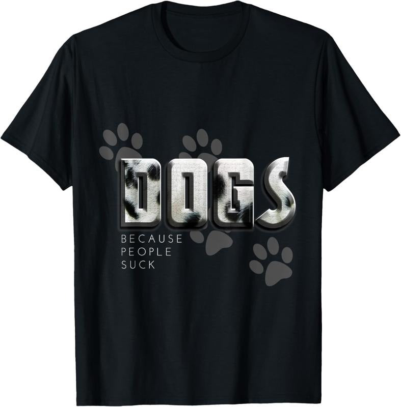 100% Cotton Dogs because people suck, Love Dogs Funny Gift T-Shirt Hoodie, Sweatshirt | HypeCrazeTee.com