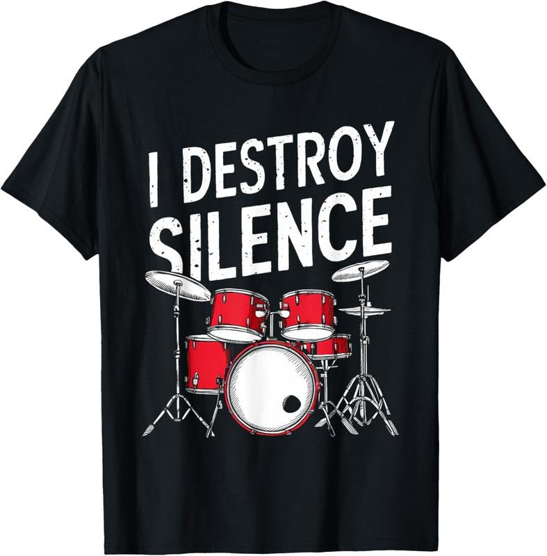 100% Cotton Drums & Percussion Rock Music Drummer Gift: Mens & Womens T-Shirt Hoodie, Sweatshirt | HypeCrazeTee.com