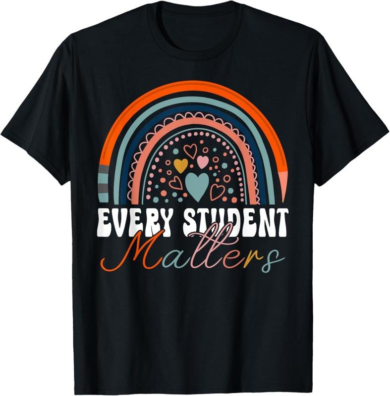 100% Cotton Every Student Matters Paraprofessional Support Teacher T-Shirt Hoodie, Sweatshirt | HypeCrazeTee.com