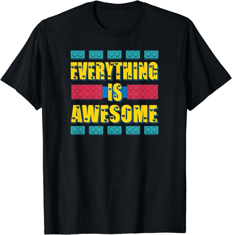 [100% Cotton]Everything is Awesome Shirt Hoodie, Sweatshirt | HypeCrazeTee.com