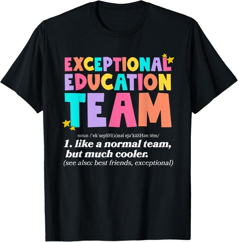 100% Cotton Exceptional Education Team SPED ESE Teacher Definition Quote T-Shirt Hoodie, Sweatshirt | HypeCrazeTee.com