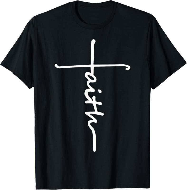 100% Cotton Faith Cross Quotes Christian Lion Luke for Men Women  T-Shirt Hoodie, Sweatshirt | HypeCrazeTee.com