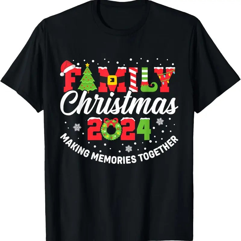 100% Cotton Family Christmas 2024 Matching Outfit Xmas Squad Santa Group T-Shirt Hoodie, Sweatshirt | HypeCrazeTee.com