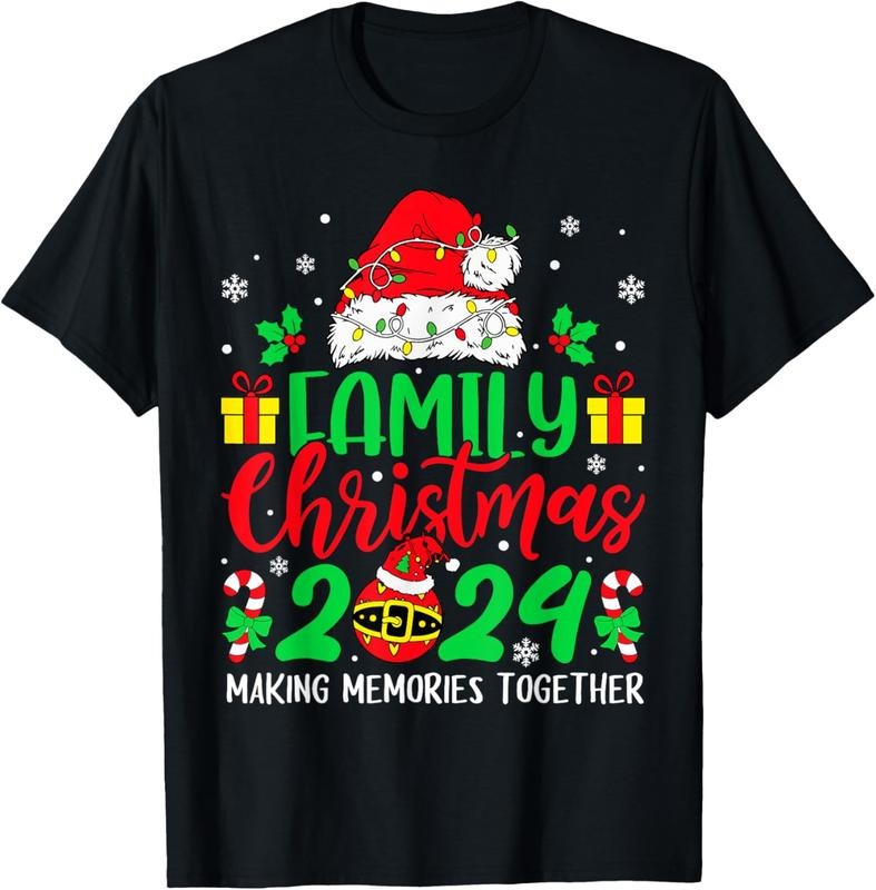 100% Cotton Family Christmas 2024 Matching Squad Santa Elf Funny Xmas Shirt T-Shirt Hoodie, Sweatshirt | HypeCrazeTee.com