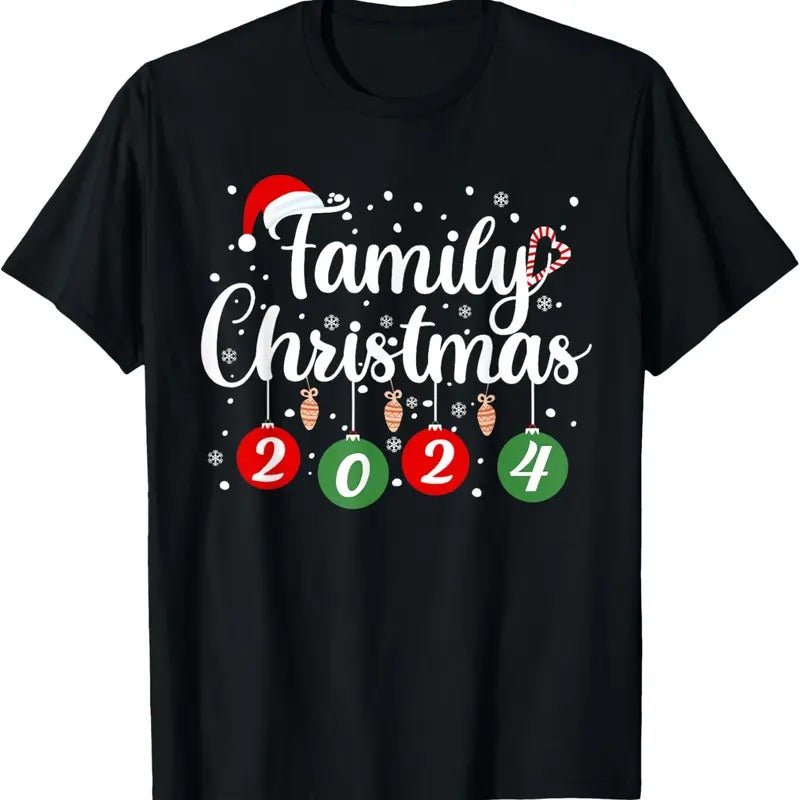 100% Cotton Family Christmas 2024 Xmas Holiday Pajamas Family Vacation T-Shirt Hoodie, Sweatshirt | HypeCrazeTee.com