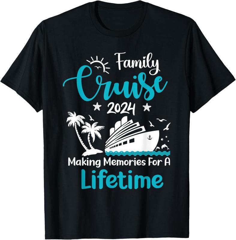 100% Cotton Family Cruise 2024 Making Memories For A Lifetime Matching T-Shirt Hoodie, Sweatshirt | HypeCrazeTee.com