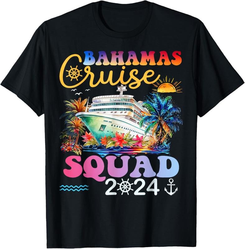 100% Cotton Family Cruise Bahamas 2024 Summer Matching Vacation 2024 T-Shirt Hoodie, Sweatshirt | HypeCrazeTee.com