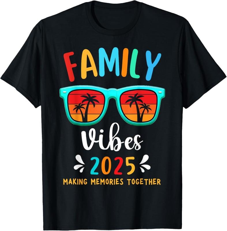 100% Cotton Family Vibes 2025 Family Reunion Vacation Making Memories T-Shirt Hoodie, Sweatshirt | HypeCrazeTee.com