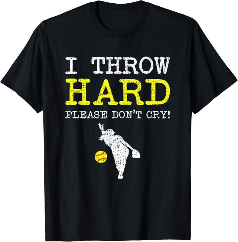 100% Cotton Fastpitch Softball Pitcher Funny T-Shirt Hoodie, Sweatshirt | HypeCrazeTee.com