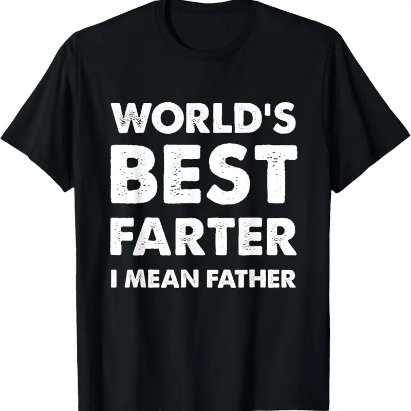 100% Cotton Father's Day Retro Dad World's Best Farter I Mean Father T-Shirt Hoodie, Sweatshirt | HypeCrazeTee.com