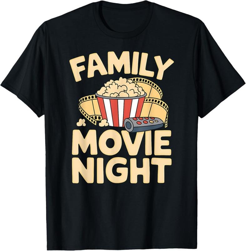 100% Cotton Fun Popcorn Matching Family Adventure Family Movie Night T-Shirt Hoodie, Sweatshirt | HypeCrazeTee.com