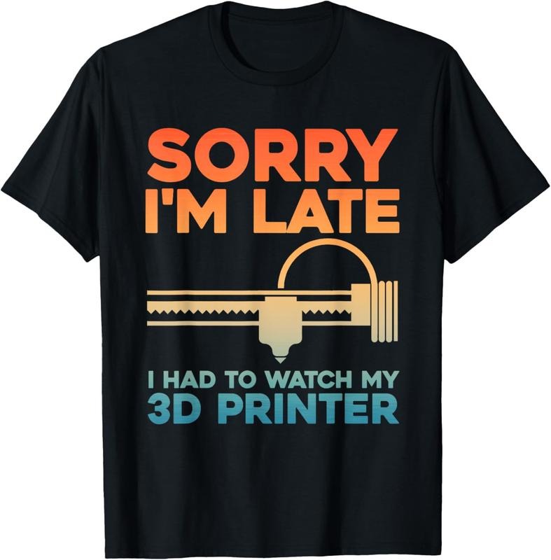 100% Cotton Funny 3D Printing For Men Women Machine 3D Printer Lovers T-Shirt Hoodie, Sweatshirt | HypeCrazeTee.com