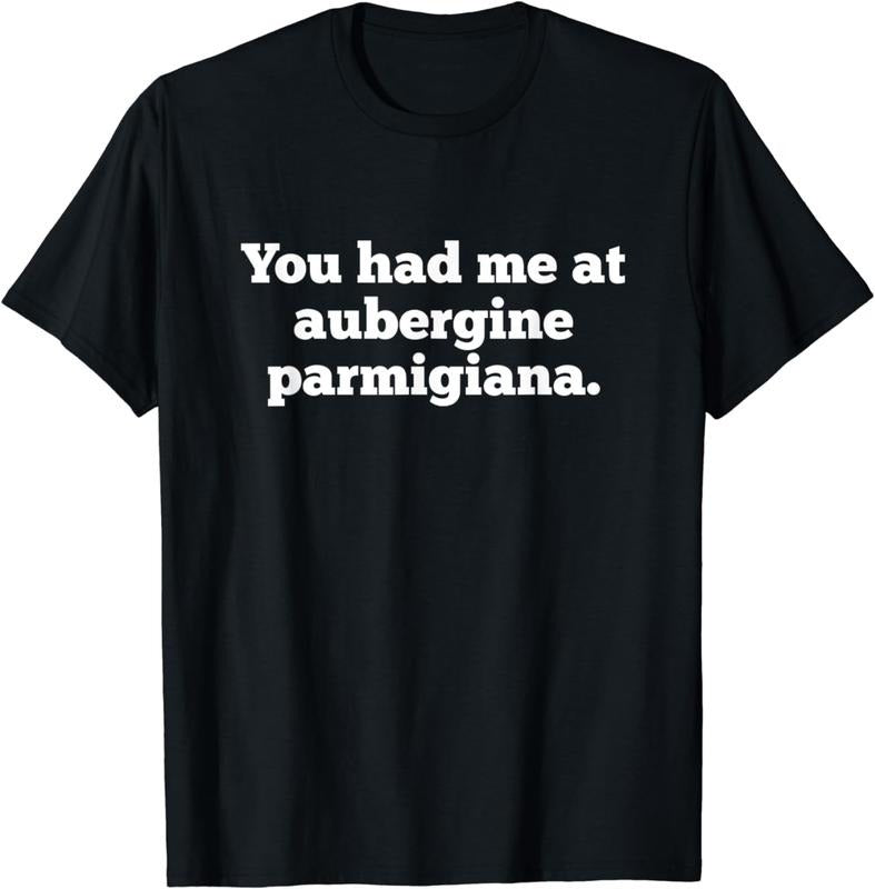 [100% Cotton]Funny Aubergine Parmigiana Food Lover Eggplant Parmesan T-Shirts, Hoodie, Sweatshirt