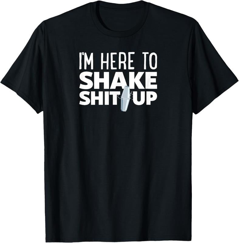 100% Cotton Funny Bartender T-Shirt Gift for Bartender T-Shirt Hoodie, Sweatshirt | HypeCrazeTee.com