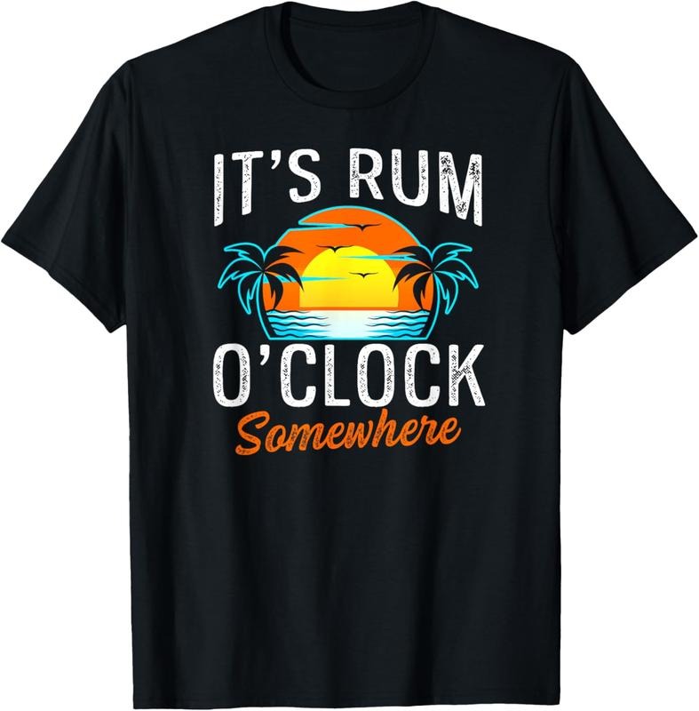 100% Cotton Funny Beach Rum Drinking T-Shirt Hoodie, Sweatshirt | HypeCrazeTee.com