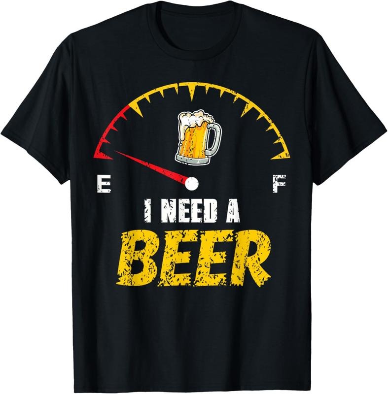 100% Cotton Funny Beer Drinker Humor I Need A Beer Drinking Gag T-Shirt Hoodie, Sweatshirt | HypeCrazeTee.com