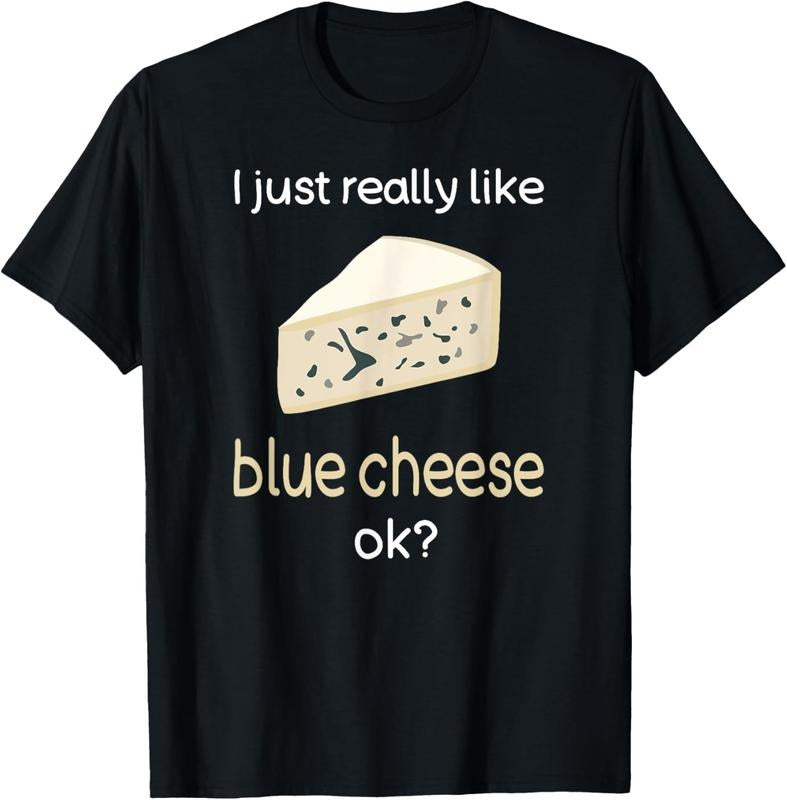 100% Cotton Funny Blue Cheese Lover Shirt Blue Cheese T-Shirt Hoodie, Sweatshirt | HypeCrazeTee.com