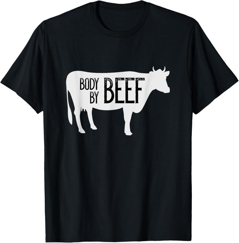 100% Cotton Funny Body By Beef T-Shirt Hoodie, Sweatshirt | HypeCrazeTee.com