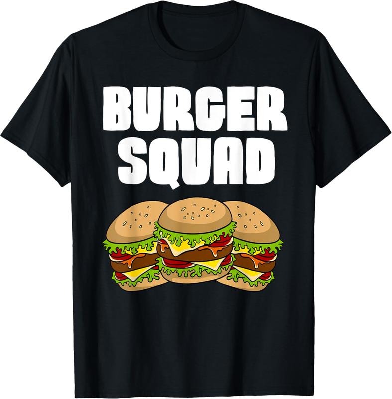 100% Cotton Funny Burger Art For Men Women Hamburger Cheeseburger Lover T-Shirt Hoodie, Sweatshirt | HypeCrazeTee.com