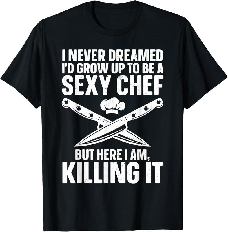 100% Cotton Funny Chef Design For Men Women Cooking Culinary Cook Chef T-Shirt Hoodie, Sweatshirt | HypeCrazeTee.com