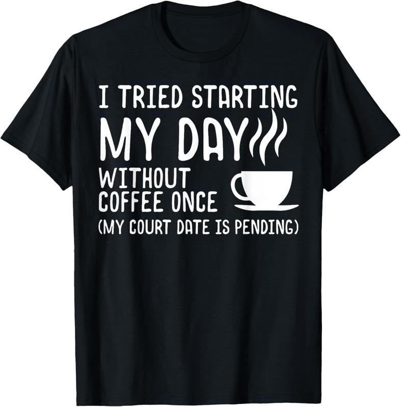100% Cotton Funny Coffee Shirt Day Without Coffee Coffee T-Shirts, Hoodie, Sweatshirt