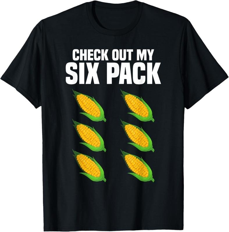 100% Cotton Funny Crop Corn Cob Corn Farmer Farming Corn Maize Men T-Shirt Hoodie, Sweatshirt | HypeCrazeTee.com