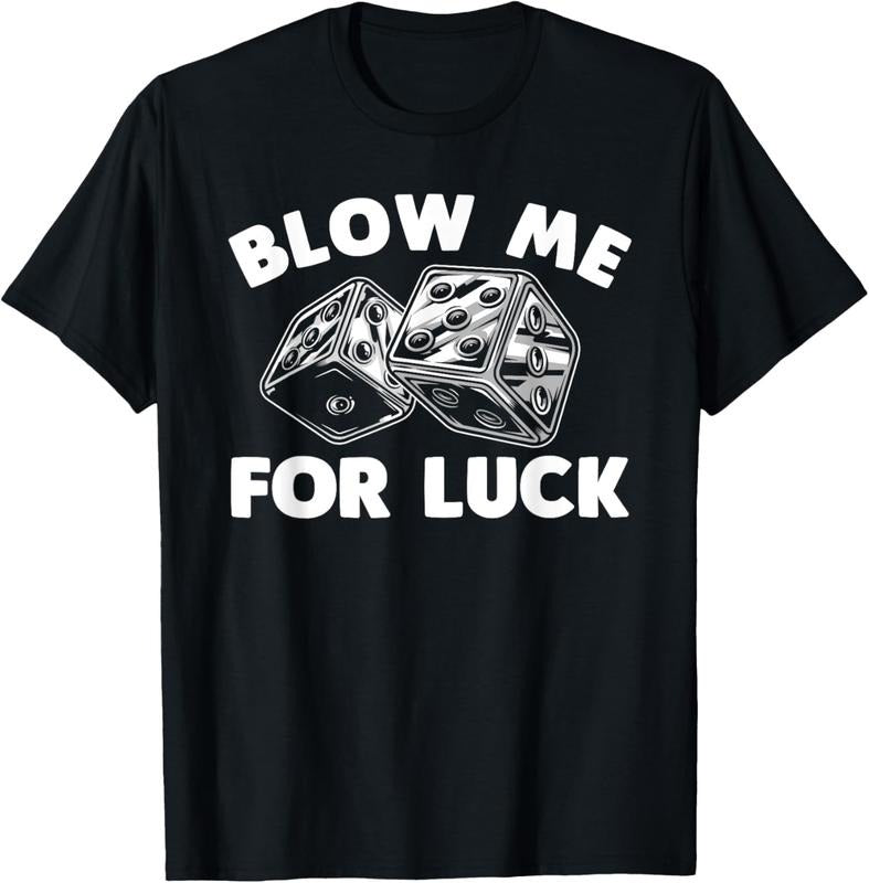100% Cotton Funny Dice Design For Men Women Gambling Dice Casino Lovers T-Shirt Hoodie, Sweatshirt | HypeCrazeTee.com