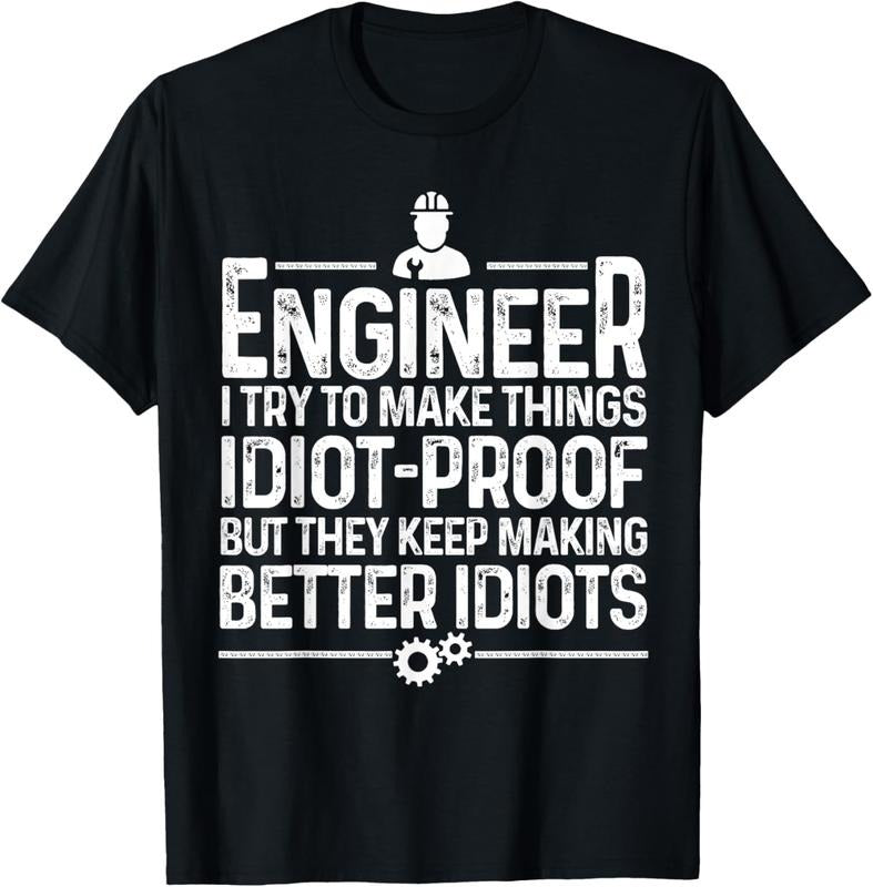100% Cotton Funny Engineer Gift For Men Women Cool Engineering Mechanic T-Shirt Hoodie, Sweatshirt | HypeCrazeTee.com