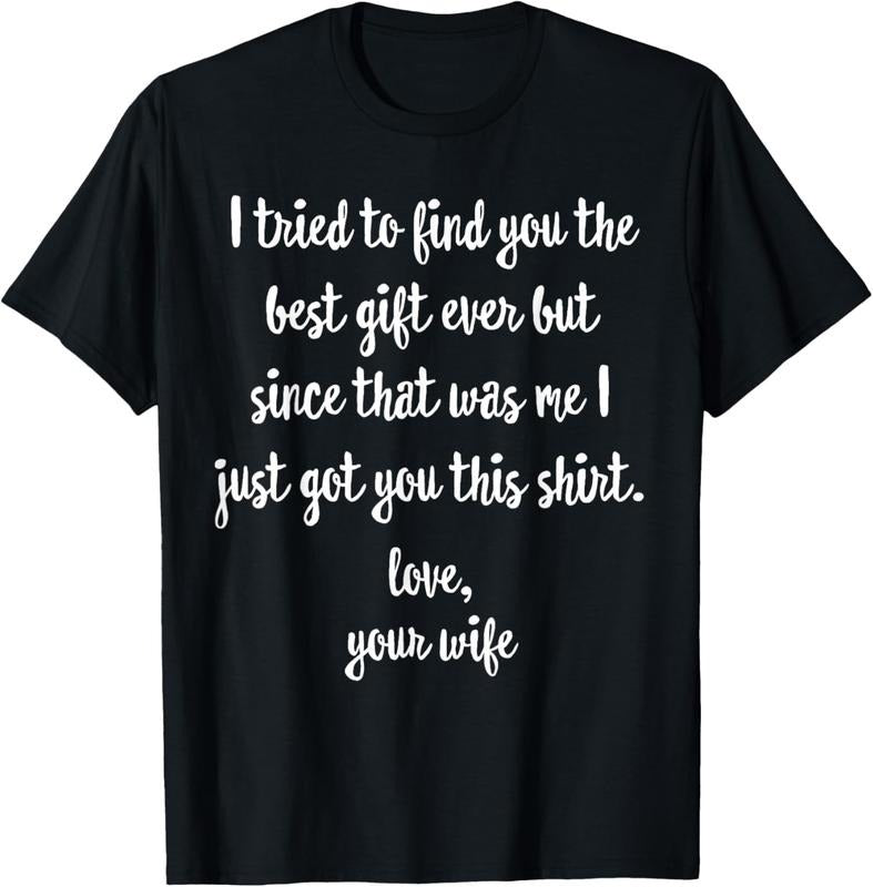 100% Cotton Funny Father's Day or Birthday Gift from Wife to Husband T-Shirt Hoodie, Sweatshirt | HypeCrazeTee.com