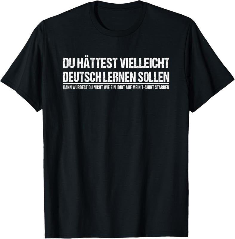100% Cotton Funny German Speaker Shirt Deutschland Quote Gift T-Shirt Hoodie, Sweatshirt | HypeCrazeTee.com
