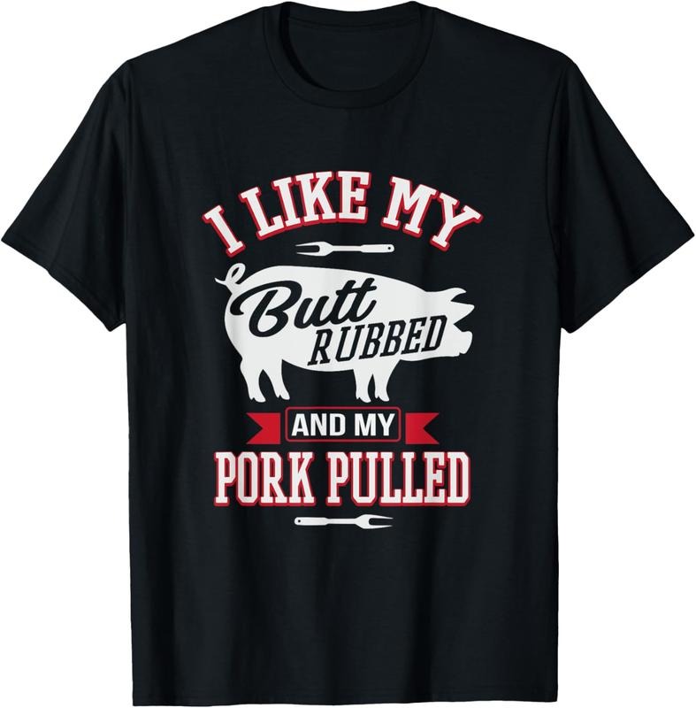 100% Cotton Funny Grilling BBQ T-Shirt Pork Rub BBQ Lover Gifts T-Shirt Hoodie, Sweatshirt | HypeCrazeTee.com