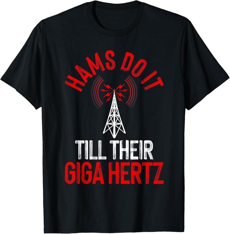 100% Cotton Funny Ham Radio Design For Men Women Ham Radio Operators T-Shirt Hoodie, Sweatshirt | HypeCrazeTee.com