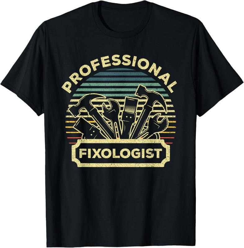 100% Cotton Funny Handyman For Men Women Dad Fixologist Carpenter Tools T-Shirt Hoodie, Sweatshirt | HypeCrazeTee.com