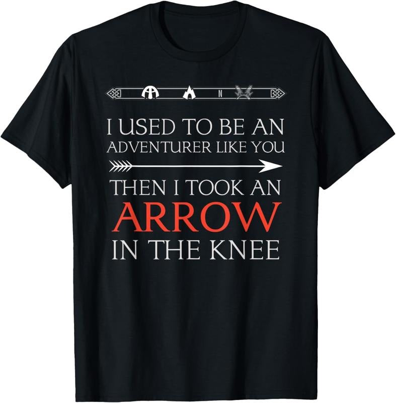 100% Cotton Funny I Used To Be An Adventurer Like You T-Shirt T-Shirt Hoodie, Sweatshirt | HypeCrazeTee.com