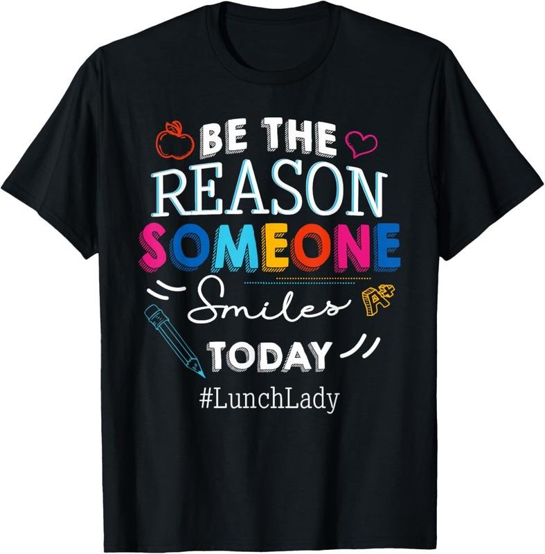 100% Cotton Funny Lunch Lady Appreciation Design T-Shirt Hoodie, Sweatshirt | HypeCrazeTee.com