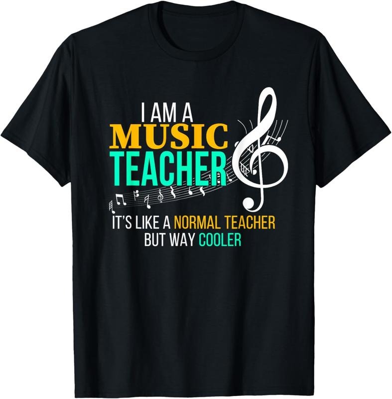 100% Cotton Funny Music Teacher T Shirt Music Teacher Cool Teacher Gifts T-Shirt Hoodie, Sweatshirt | HypeCrazeTee.com