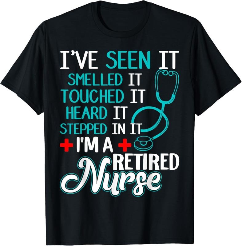 100% Cotton Funny Nurse Retirement Shirt - Retired Nurse Gift T-Shirt Hoodie, Sweatshirt | HypeCrazeTee.com