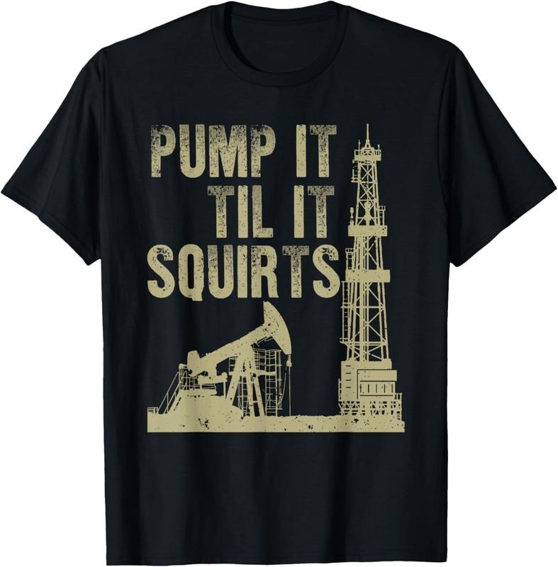 100% Cotton Funny Oil Field Art Oilfield Plant Pump Lovers T-Shirts, Hoodie, Sweatshirt