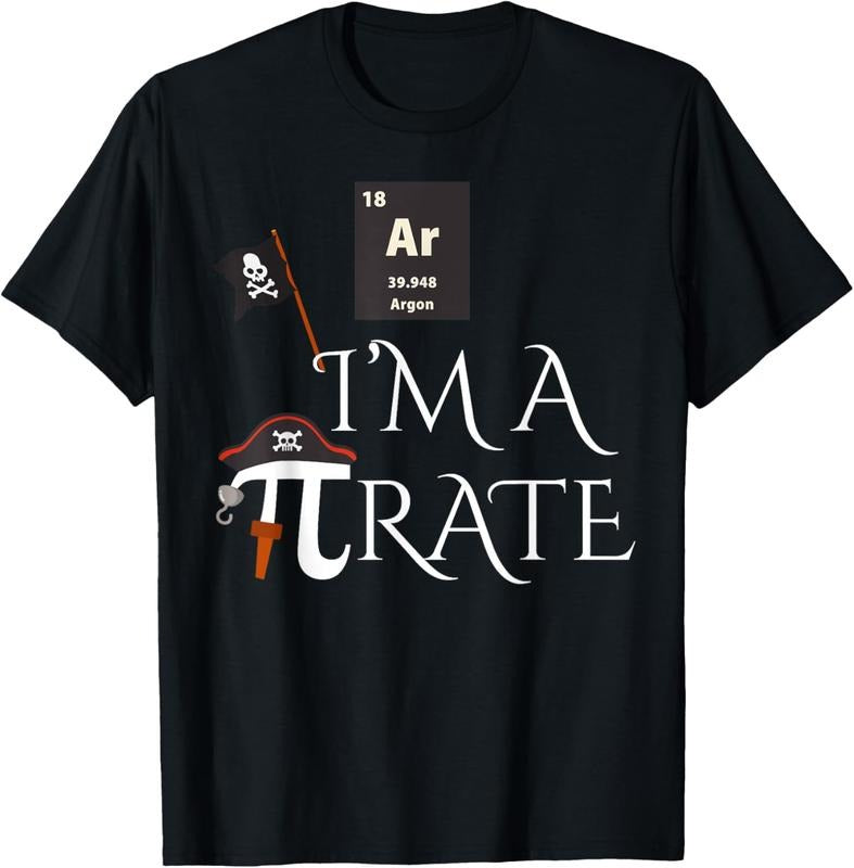 100% Cotton Funny Pirate Gift Ar I'm A Pirate Costume Men Women  T-Shirt Hoodie, Sweatshirt | HypeCrazeTee.com