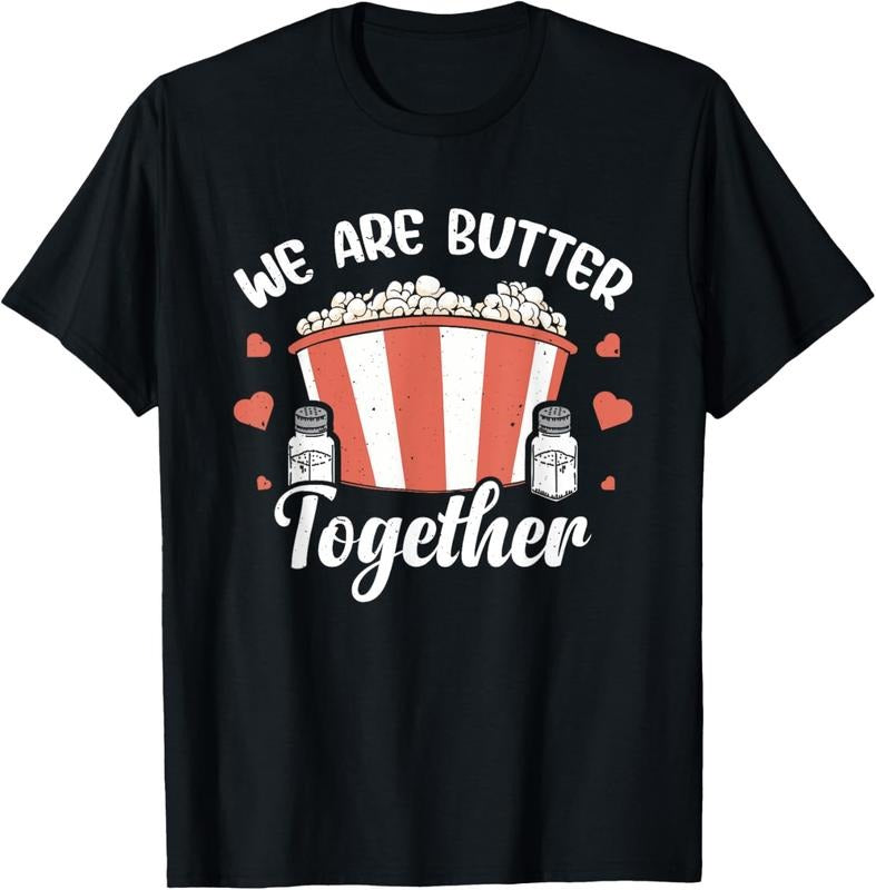 100% Cotton Funny Popcorn Butter Graphic Salty Popped Corn Theater Candy T-Shirt Hoodie, Sweatshirt | HypeCrazeTee.com