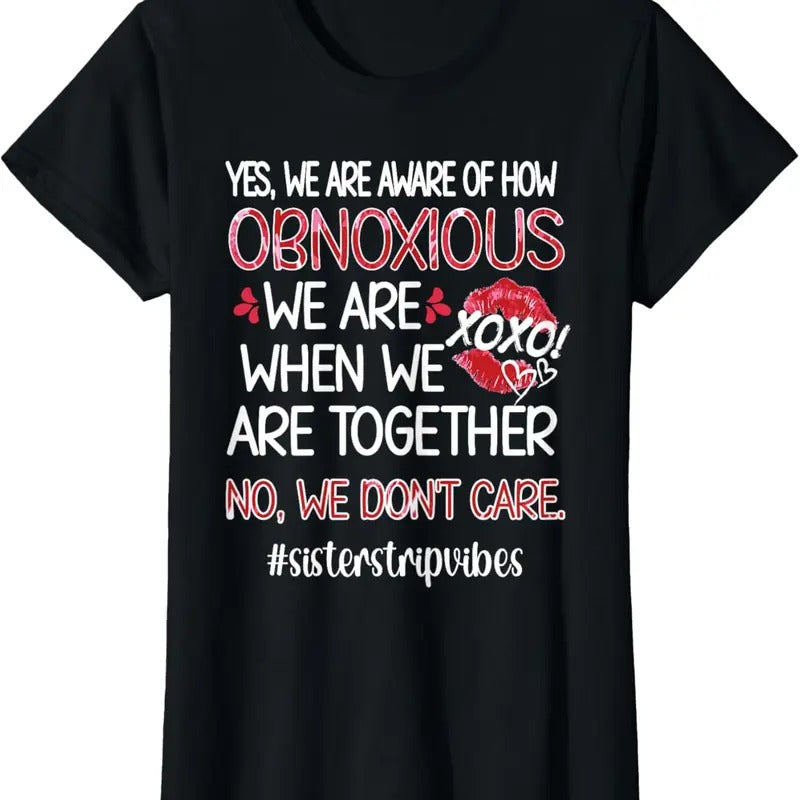 100% Cotton Funny Sisters Trip Vacation Travel Sisters Weekend T-Shirt Hoodie, Sweatshirt | HypeCrazeTee.com