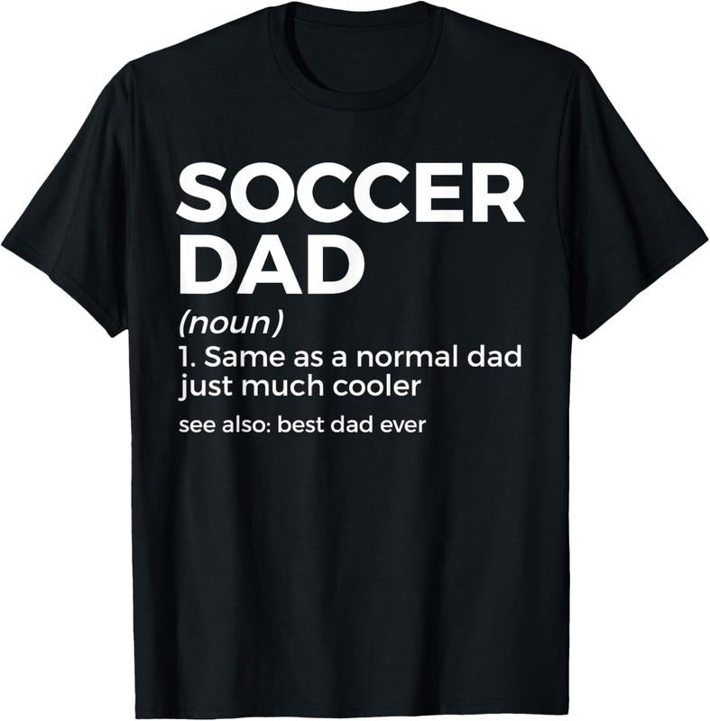 100% Cotton Funny Soccer Dad Definition For Men's Soccer Player Father T-Shirt Hoodie, Sweatshirt | HypeCrazeTee.com