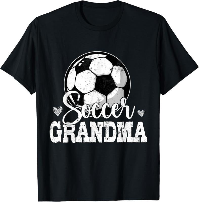100% Cotton Funny Soccer Grandma Soccer Lover T-Shirt Hoodie, Sweatshirt | HypeCrazeTee.com