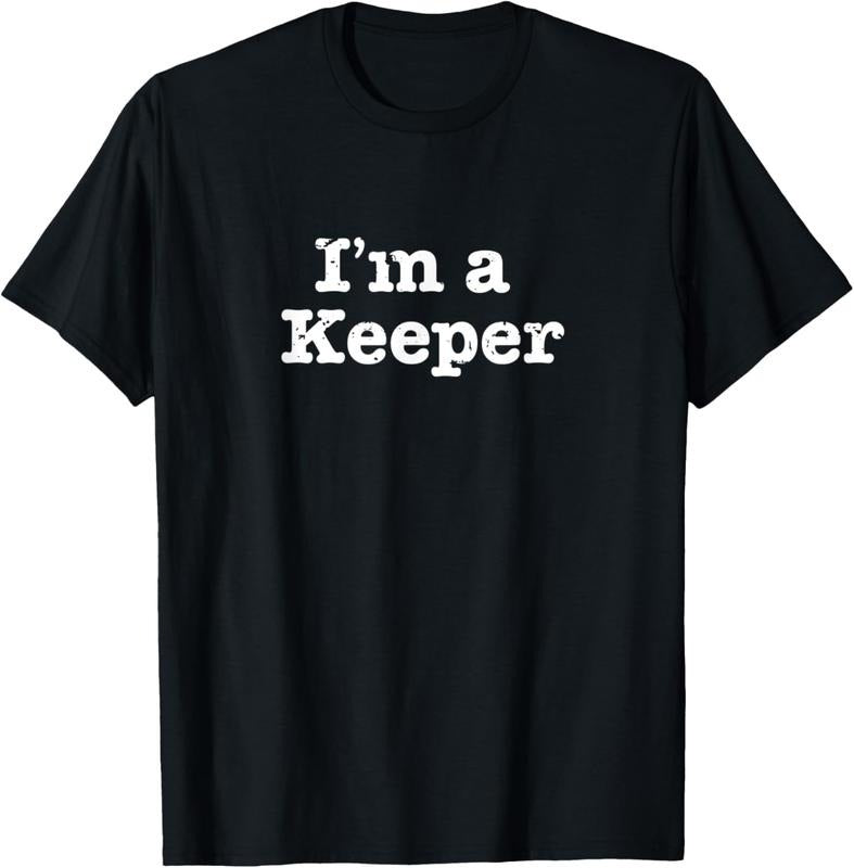 100% Cotton Funny Soccer I'm a Keeper Vintage Distressed T-Shirt Hoodie, Sweatshirt | HypeCrazeTee.com