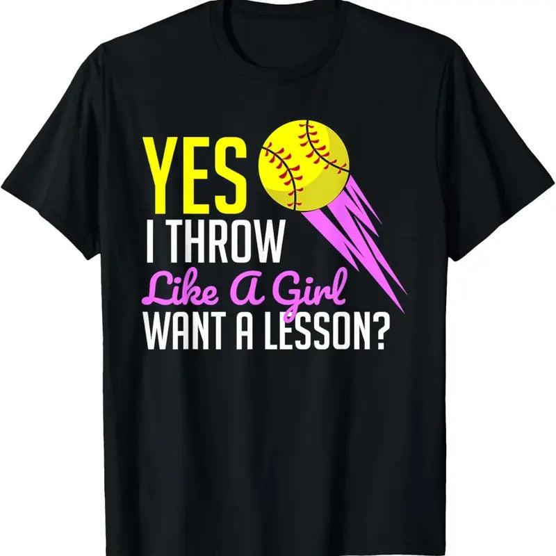 100% Cotton Funny Softball Game Player Sports Lover Gift For Women Girls T-Shirt Hoodie, Sweatshirt | HypeCrazeTee.com